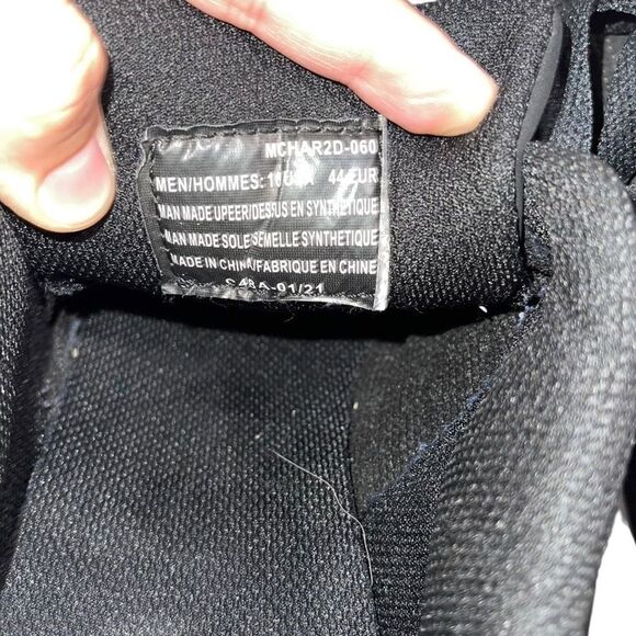 Lugz Black Synthetic‎ Sneaker - Men’s Size 10 - Picture 7 of 8